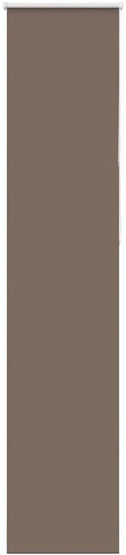 vidaXL - Rolgordijn - verduisterend - koffie - 45x210 - cm - stofbreedte - 40,7 - cm