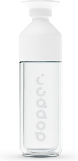 Dopper Glass Insulated - Thermosfles 450 ml - Houdt drank warm en koud