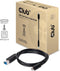 Club3D CAC-1524 - USB-kabel USB 3.2 Gen1 - USB-C naar USB-B 1.00 m - Zwart