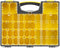STANLEY 1-92-748 - Sorteerdoos Organizer Pro - 25-vaks - 42,2 x 5,2 x 33,4 cm - Zwart Geel