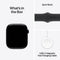 Apple Watch Series 10 - Wifi - 46mm - Zwarte Aluminium Case met Zwart Sportbandje - M/L