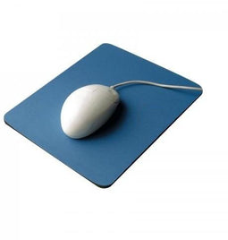 Connect Q-Connect Blue Economy - Muismat 22 x 33 cm - Blauw