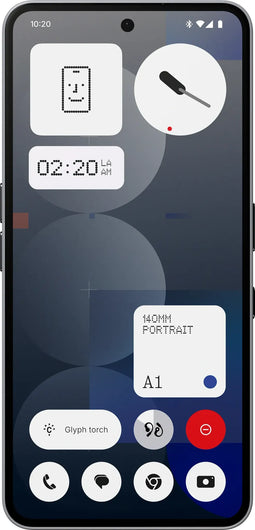 Nothing Phone (3a) Pro - Snapdragon 8s Gen 3 - 256 GB - Grijs
