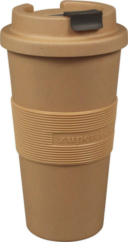 ZUPERZOZIAL - C-PLA - Time Out Mug large 480ml - toffee brown