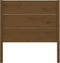 vidaXL - Hoofdbord - 81x4x100 - cm - massief - grenenhout - honingbruin