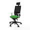 Bureaustoel met hoofdsteun Piqueras y Crespo 4B066N1 Groen