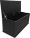 VDD Opbergkist - 100x40x40 cm - Speelgoed- en Dekenkist - Zwart