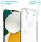 iMoshion Hoesje Geschikt voor Samsung Galaxy A34 (5G) Hoesje Met Koord - iMoshion Design Hoesje met Koord - Transparant / Dandelion