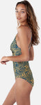 Barts Kalae Shaping One Piece Badpak - V-hals - Dierenprint - Sun - Maat 40