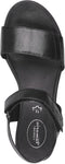 Tamaris COMFORT - Dames Sandaaltje 8-88710-42 - Comfort Fit - Zwart - Maat 40 EU