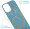 iMoshion Hoesje Geschikt voor iPhone 13 Hoesje Siliconen - iMoshion Design hoesje - Blauw / Meerkleurig / Goud / Blue Graphic