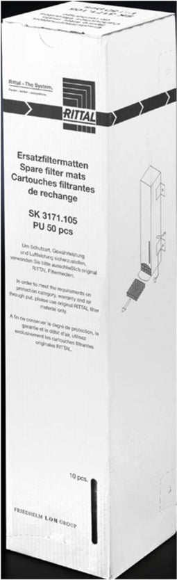 Rittal SK 3171.105 Reservefiltermat (b x h x d) 173 x 173 x 17 mm 50 stuk(s)