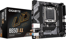 Gigabyte B650I AX - Mini-ITX Moederbord - AMD AM5 DDR5 128GB 2.5Gbps Wi-Fi 6E Bluetooth 5.3
