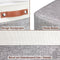 The Tranquil Abode - Opvouwbare Opbergmand - Set van 3 Stevige Stoffen met Handgrepen (3 stuks)