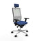 Bureaustoel Piqueras y Crespo 3D086N2 Marineblauw