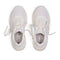 Will's Vegan Store Rio Trainers - Dames Sneakers - Vegan leer 69% bio - Wit & Crème - Maat 39