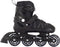 Aventuri Verstelbare Inline Skates - Semi-softboot Skeelers - Verstelbaar Maat 30-33 (S) - Voor Jongens en Meisjes - Zwart