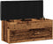 vidaXL - Opbergbankje - 102x42x45 - cm - bewerkt - hout - oud - houtkleurig