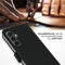 Selencia Samsung Galaxy S23 FE - Echt Lederen Bookcase - 3 Pashouders - Zwart