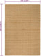 vidaXL - Vloerkleed - rechthoekig - 160x230 - cm - jute - naturel