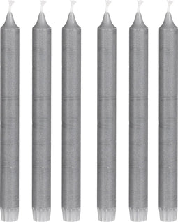 Mica Decorations Dinerkaars - Set van 6 - H25 cm - Grijs