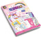 Grafix kleur- en activiteitenboek - Unicorn - A4 - 64 pagina's - Kleuren - Meisjes - Kleurboek - Kinderen - Cadeau - Activiteiten - Boek - Geschenk - Tekeningen - Doeboek - Inkleuren - Kleurplaat - Colouring Book - Kleurplezier - Opdrachten Boekje