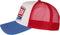 Stetson Retro Trucker Cap Gasoline Rood Blauw-One Size