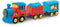 VTech Lucas Locomotief - Toet toet auto's - Avonturen Treinset met 6 Magische Sensors