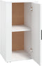 vidaXL - Dressoir - 40x33x70 - cm - bewerkt - hout - wit