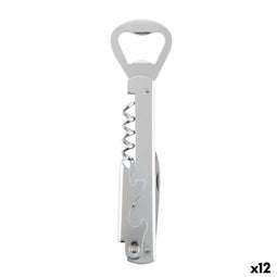 Koala Basic - Kurkentrekker Metaal Combi-opener 14,3 x 3,7 cm (12 stuks)