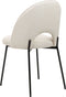Set van 2 eetkamerstoelen COVELO Lichtbeige