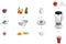 Bosch MCM3201B - Foodprocessor - 800W 2 snelheden - Zwart
