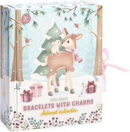 Little Dutch Adventskalender - Creatief speelgoed - 24 vakjes met armbandjes bedeltjes en stickers