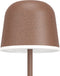 EGLO Mannera - Tafellamp - Aanraakdimmer - Roestbruin - Draadloos - 34 cm (1 stuk)