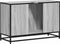 vidaXL - Wastafelkast - 90x33x60 - cm - bewerkt - hout - grijs - sonoma - eikenkleurig