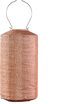 Lumiz Solar Tuinverlichting - Tuinverlichting op zonne energie - Tuinverlichting - Buitenlampjes - Tuinverlichting op zonneenergie - Buitenverlichting - Buitenlamp - Decoratie - Paisley Cylinder - 18 cm - Roze