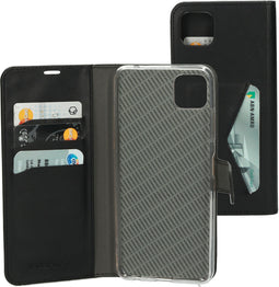 Mobiparts Galaxy A22 5G (2021) - Classic Wallet Case - Ruimte voor pasjes - Zwart