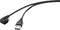 Renkforce RF-4609276 - USB-kabel USB 2.0 USB-C naar USB-A 1.00 m - U-vorm - Zwart