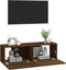 vidaXL - Tv-wandmeubels - 2 - st - 100x30x30 - cm - hout - bruin - eikenkleurig