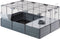 Ferplast Multipla - Dierenverblijf - 107.5x72x50 cm Grijs