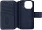 DECODED iPhone 16 Pro - Leren Detachable Wallet Case - 2-in-1 Magnetisch Afneembaar - Premium ECCO Leer - Navy Blauw