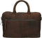 DSTRCT Wall Street - Laptoptas 17 inch - Echt nappa leer - Bruin