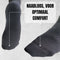 Sandside Support - Premium Compressiekousen - Compressietechnologie - Zwart (2 paar)
