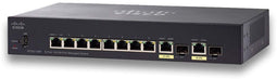 Cisco SF352-08P - Managed Switch - 8x RJ-45 Ethernet 100Mbps - PoE (62W)