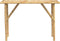 vidaXL Wandtafel 115x39x75 cm bamboe