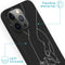 iMoshion Hoesje Geschikt voor iPhone 13 Pro Hoesje Siliconen - iMoshion Design hoesje - Zwart / Holding Hands Black