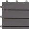 vidaXL - Terrastegels - 30 - st - 30x30 - cm - massief - acaciahout - greywash