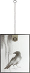 BePureHome Xpose X-Large Fotolijst met ketting - Metaal/Glas - Zwart/Zilver - 40x30x1