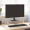 vidaXL - Monitorstandaard - 60x20x8 - cm - gehard - glas - en - metaal - wit