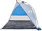 vidaXL - Strandtent - waterdicht - snelontgrendeling - azuurblauw